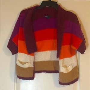Gap Kids Penelope Stripe Dolman Sweater Cardigan Size M (8)